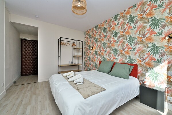 1 chambre, Wi-Fi, draps fournis