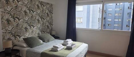 1 makuuhuone, silitysrauta/-lauta, Wi-Fi, vuodevaatteet