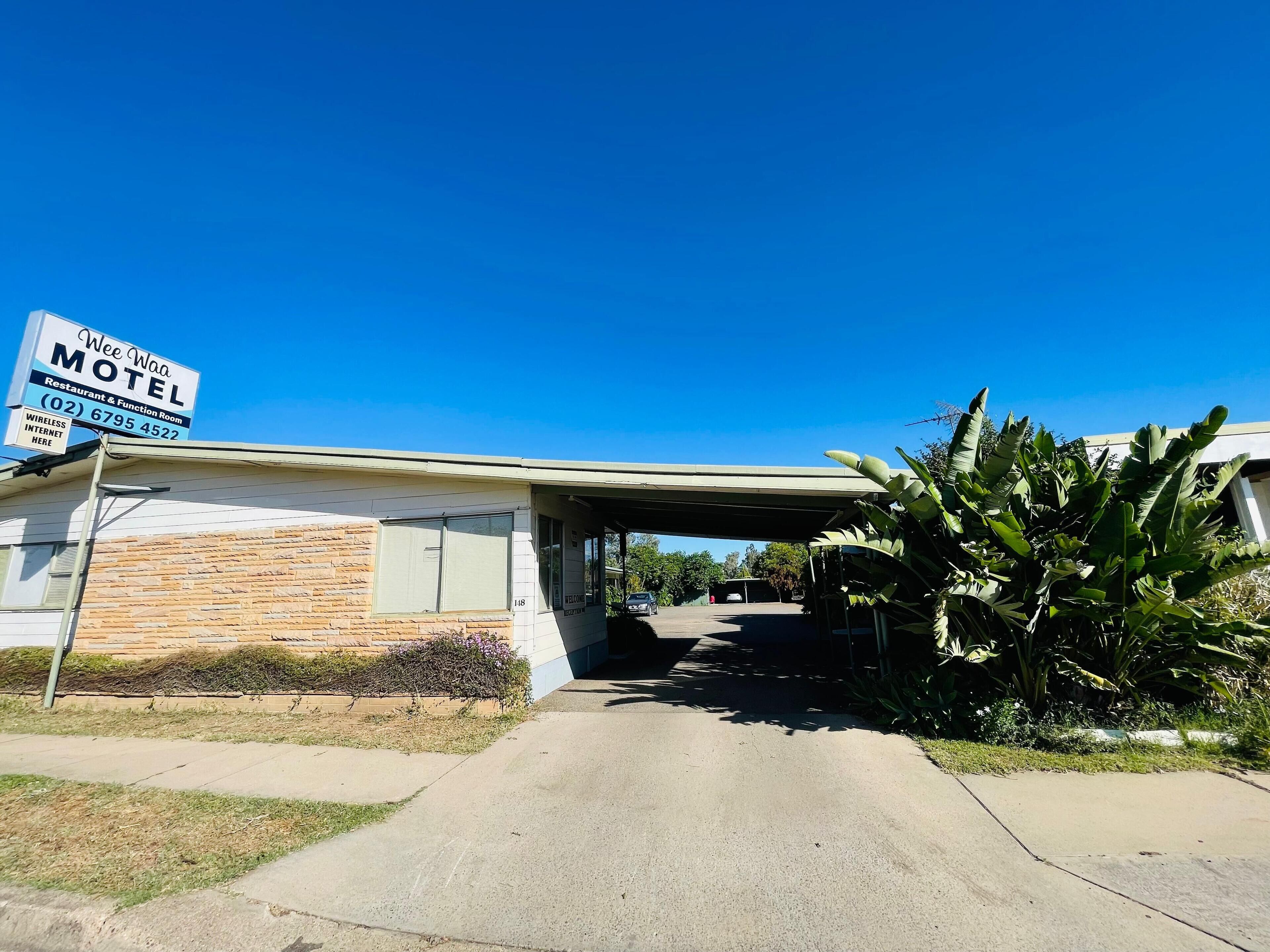 Fachada de la propiedad