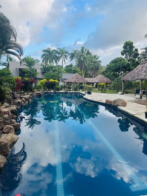 Outdoor pool - Marvelous villa with AC in Pacific Harbour (Pacific Harbour)