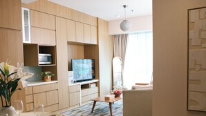 Living area - Luxury 2BR Apartment in Setiabudi Skygarden (South Jakarta City)