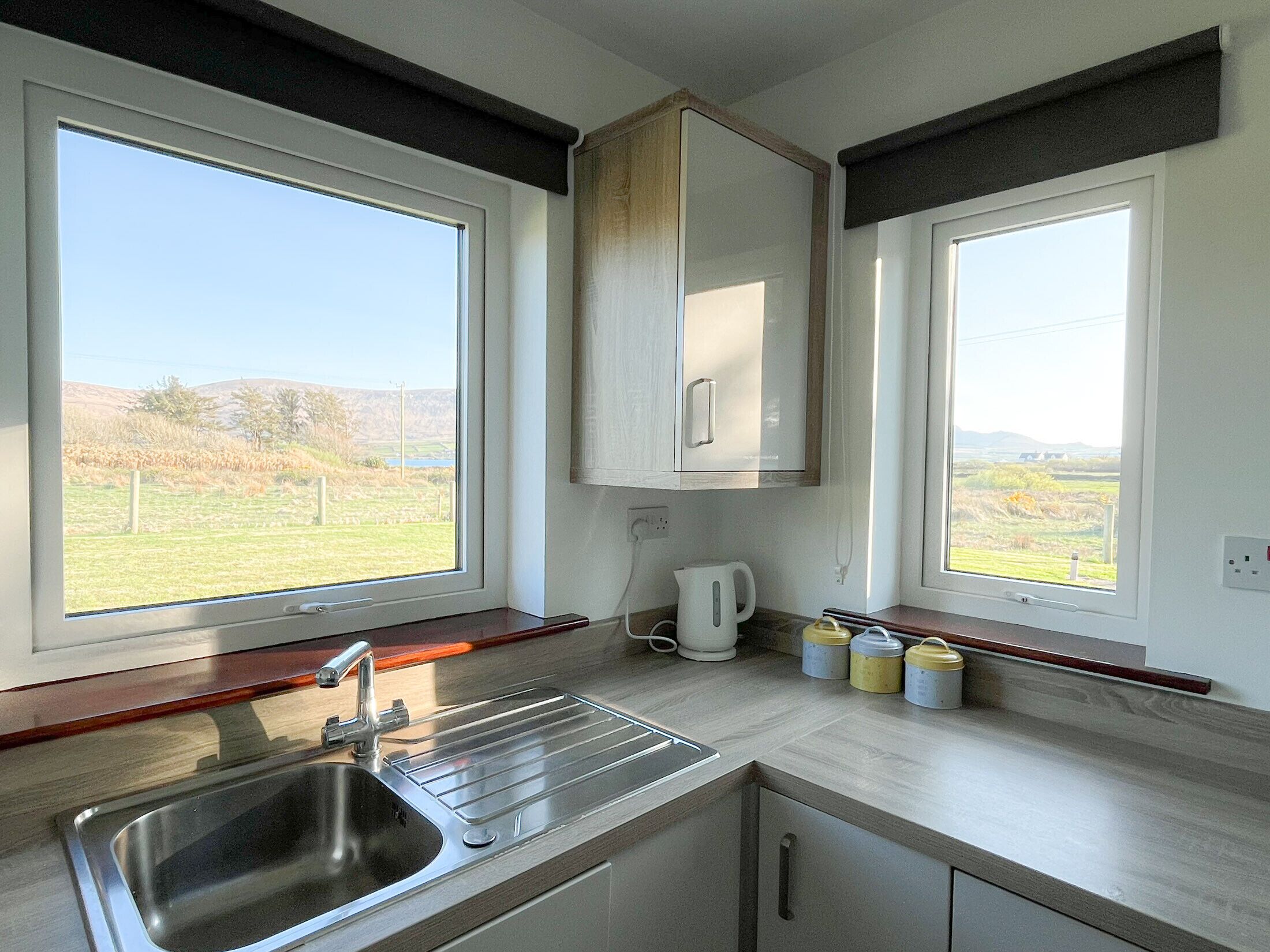 Microwave, dishwasher, highchair