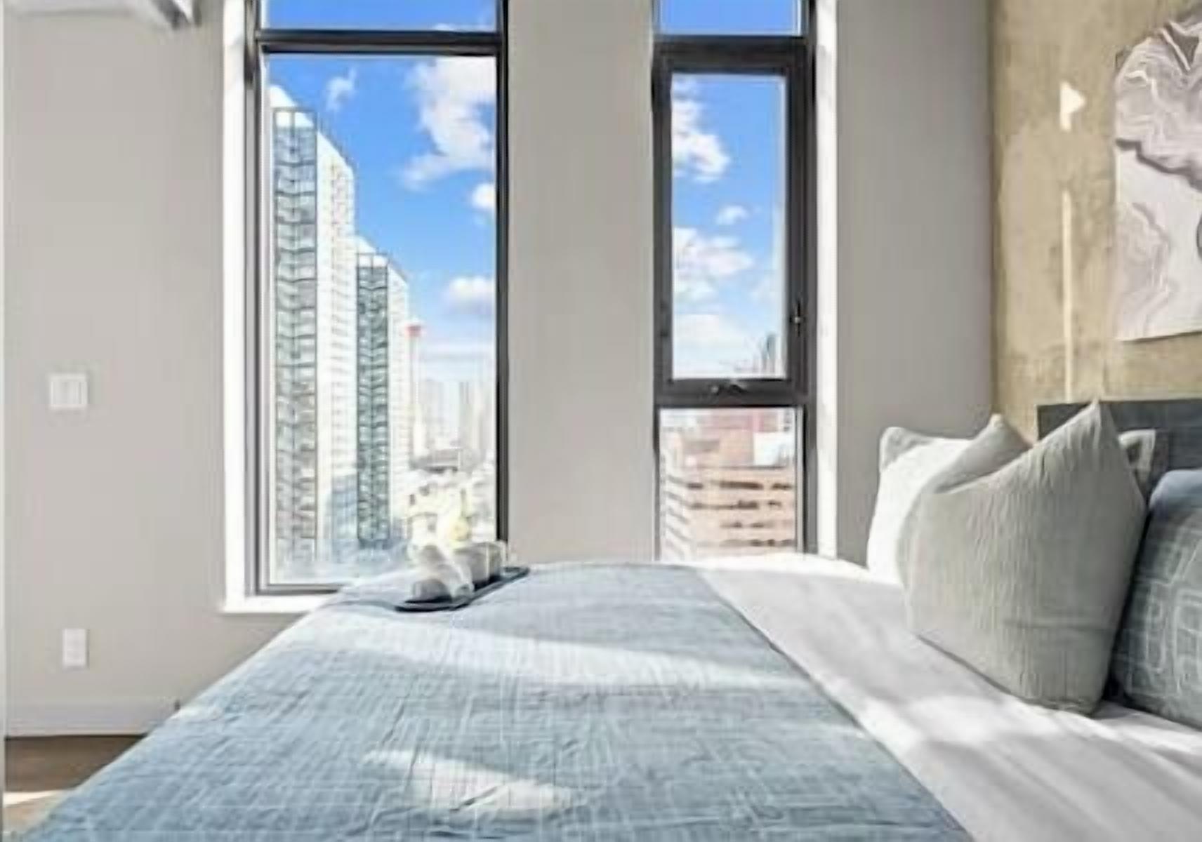 2 室のベッドルーム、WiFi、ベッドシーツ