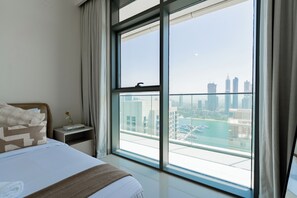 Deluxe Apartment, Balcony, Sea View | View from room