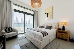 Appartement Deluxe, balcon, vue sur la mer | Accès au Wi-Fi (inclus)