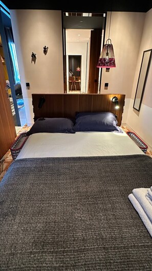 Apartment, 1 Bedroom, Accessible, City View | 2 bedrooms - Stylish Mama Shelter 1BR Downtown Views Designer Touches (Dubai)