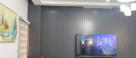 Apartamento, 3 quartos, acessível, para fumantes | Sala de estar