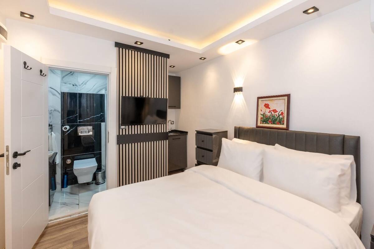 Economy Room | Desk, soundproofing, iron/ironing board (on request), WiFi (free)