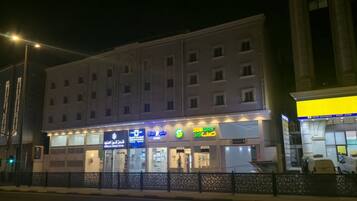 Façana frontal de l'allotjament