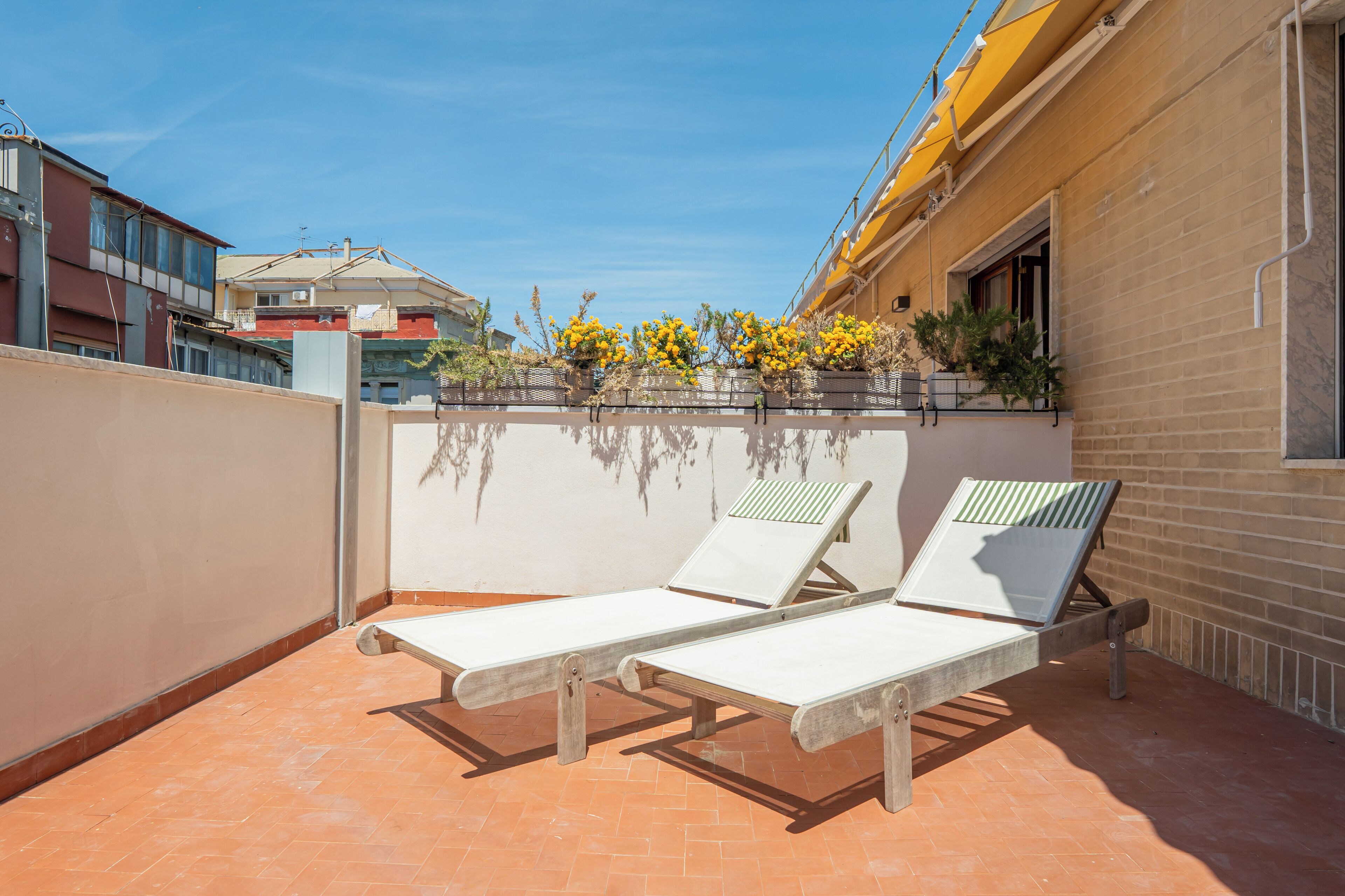 Departamento, balcón, vista a la ciudad | Terraza o patio
