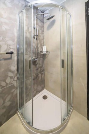Shower, hair dryer