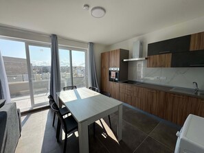 Dining - Modern 2-Bedroom Penthouse with Terrace – by HostMT (Il-Fgura)