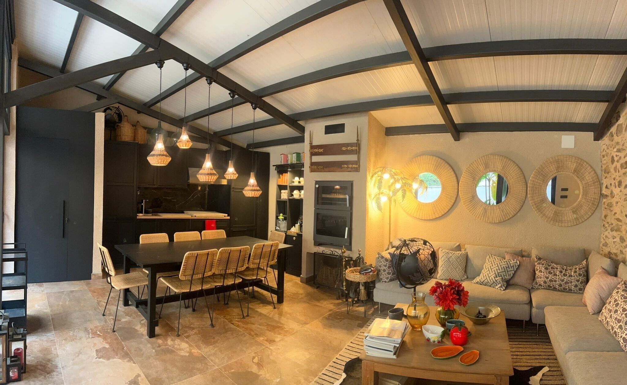 Televisor i llar de foc 