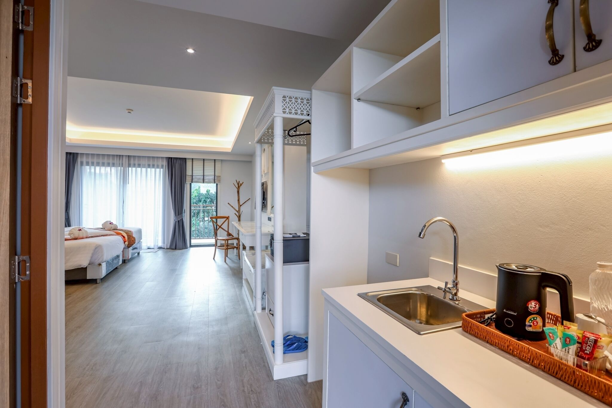 Habitación estándar con 2 camas individuales | Minibar