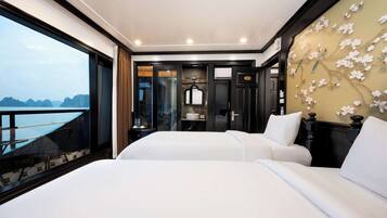 Phòng đôi hoặc 2 giường đơn Junior, quang cảnh bãi biển | Minibar, két bảo mật tại phòng