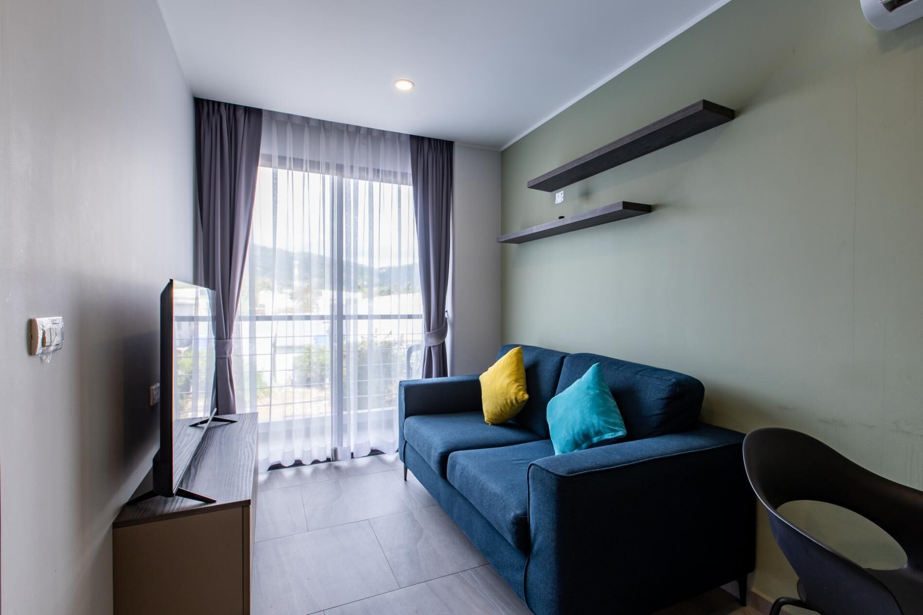 Apartment, Balkon, Bergblick | Ausblick vom Zimmer