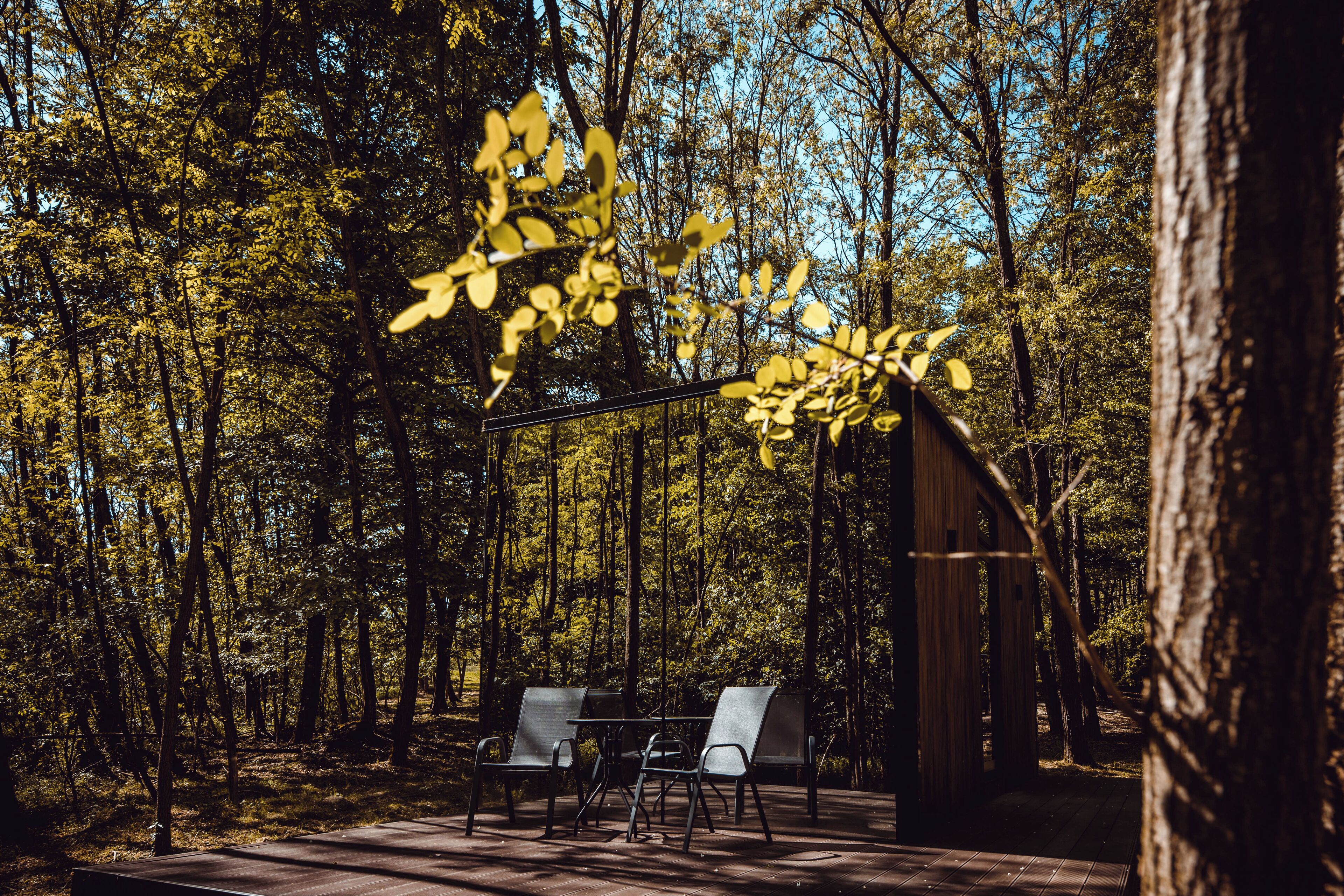 Comfort-mökki, näköala puutarhaan | Ulkopuoli