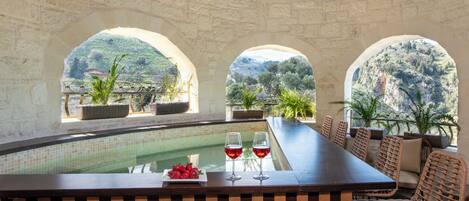 Luxury Villa, 3 Bedrooms, Private Pool, Sea View | Premium bedding, individually decorated, individually furnished