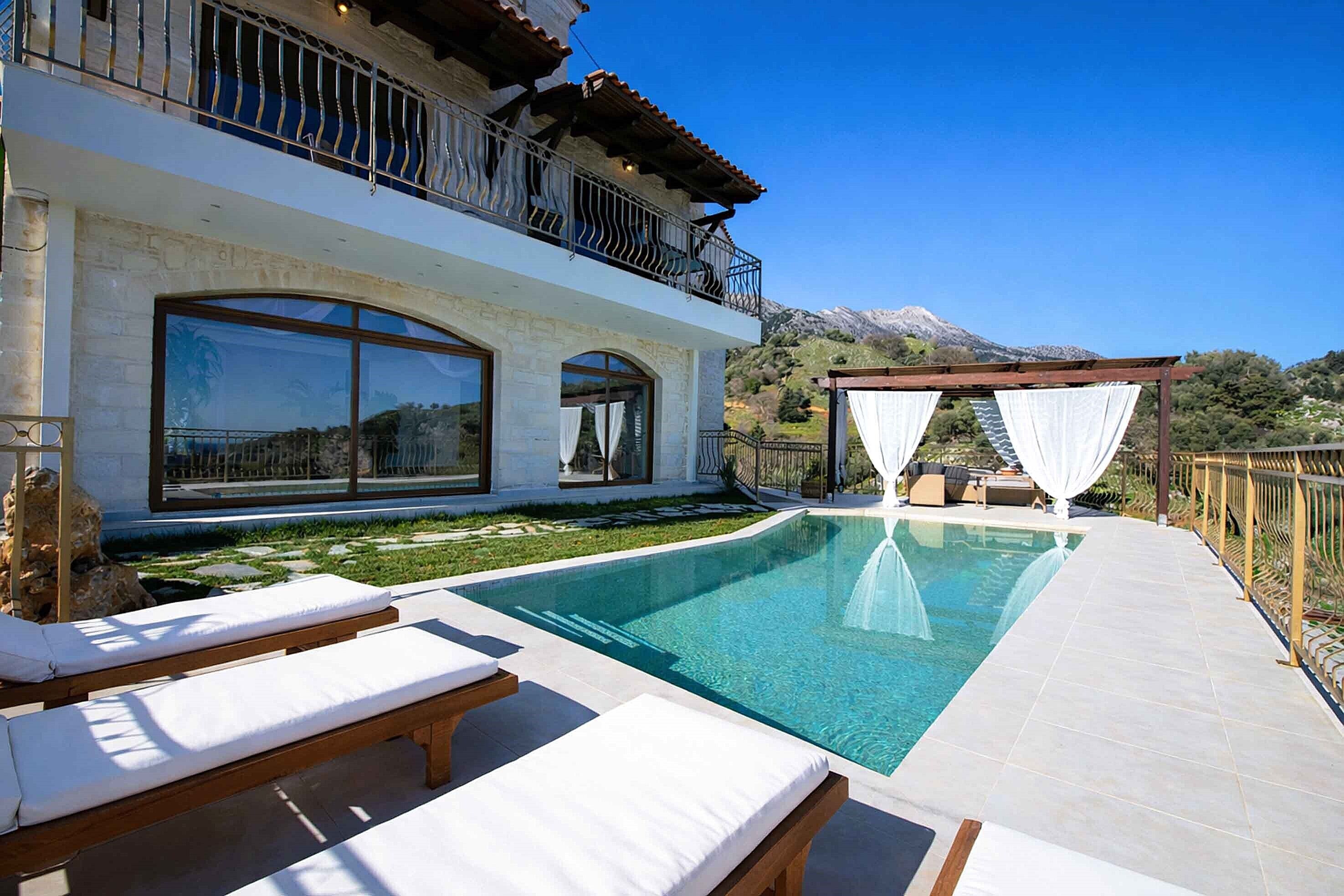 Vila Mewah, 3 kamar tidur, kolam renang pribadi, pemandangan laut | Kolam renang pribadi