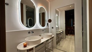 Bathroom - Modern 1BR in Mama Shelter Stunning Downtown Views! (Dubai)