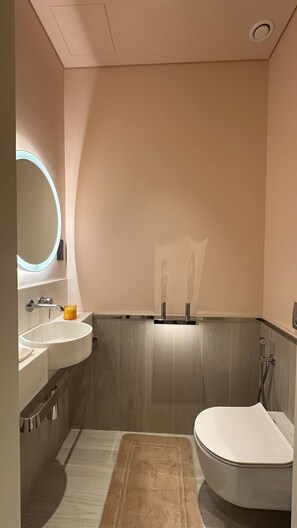 Leilighet, 1 soverom, tilgjengelighetstilpasset, byutsikt | Bad