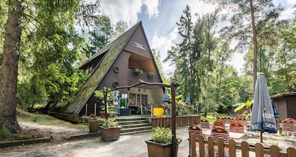 Bungalow '7 - Finnhütte' with Private Terrace and Shared Garden