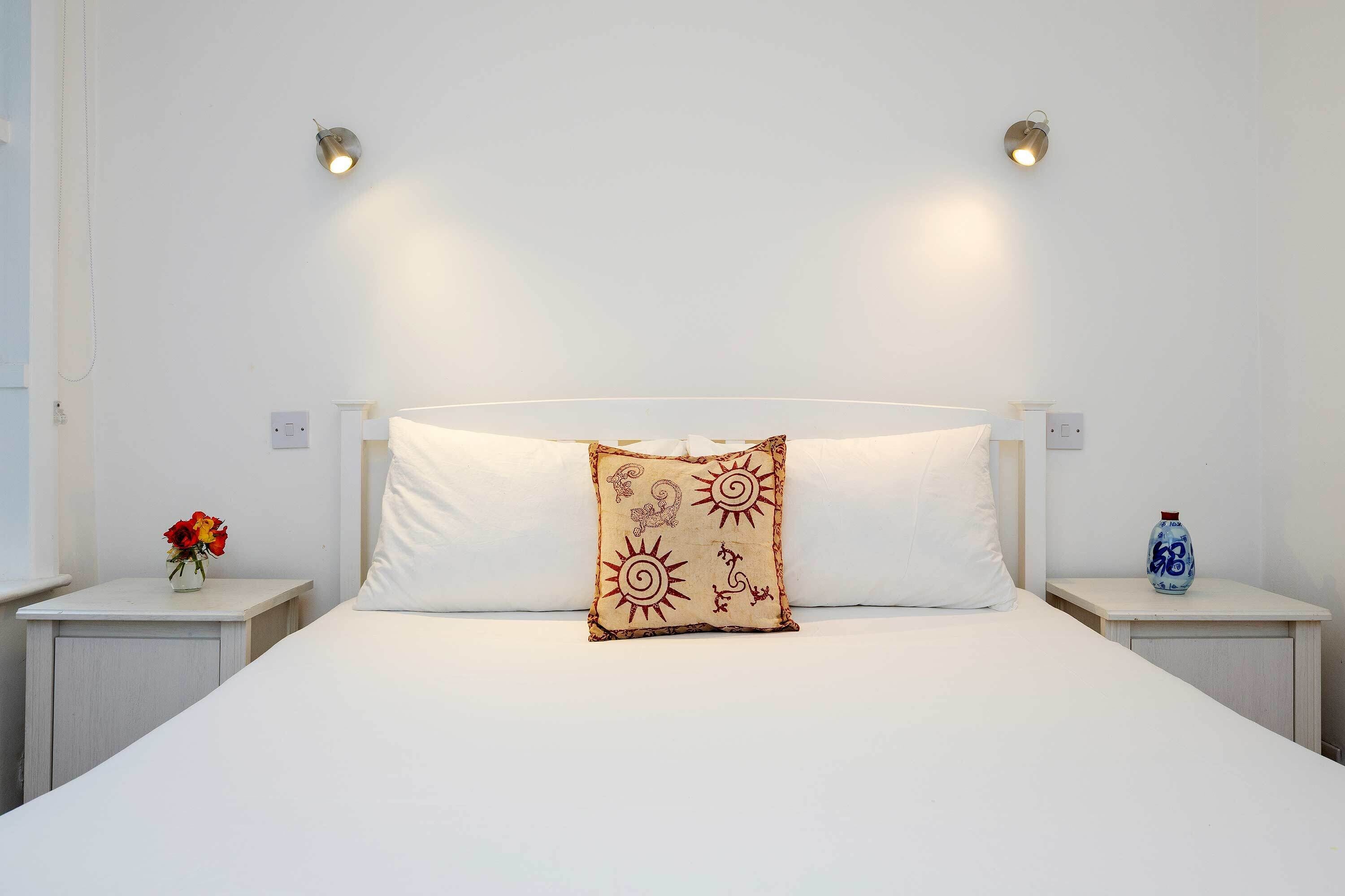 1 غرفة نوم وواي فاي وملاءات أسرّة