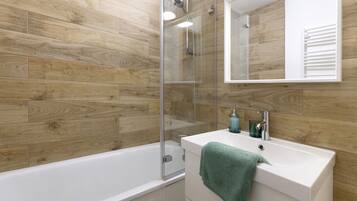 Shower, hair dryer