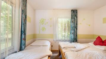 1 slaapkamer, beddengoed