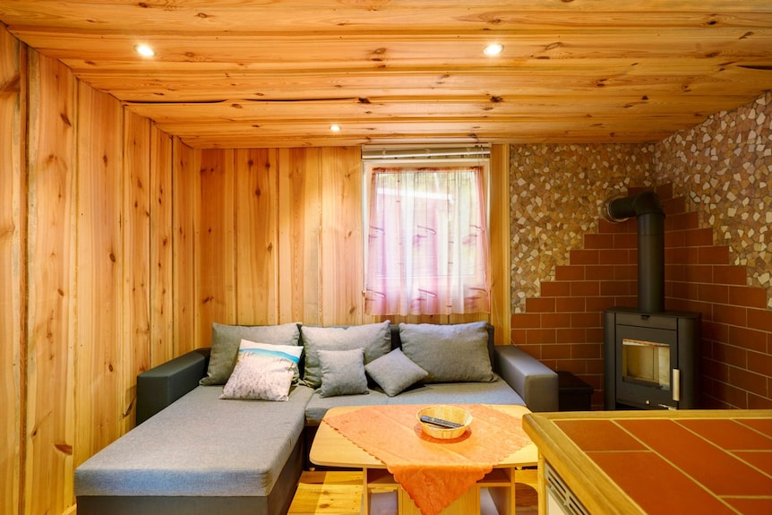 Bungalow '19 - Finnhütte' Mit Privater Terrasse Und Gemeinsamem Garten - Rothenburg/Oberlausitz