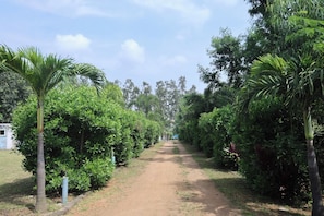 숙박 시설 입구