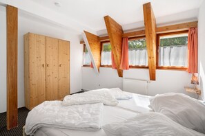 2 dormitorios y ropa de cama