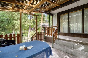 Restauration en plein air