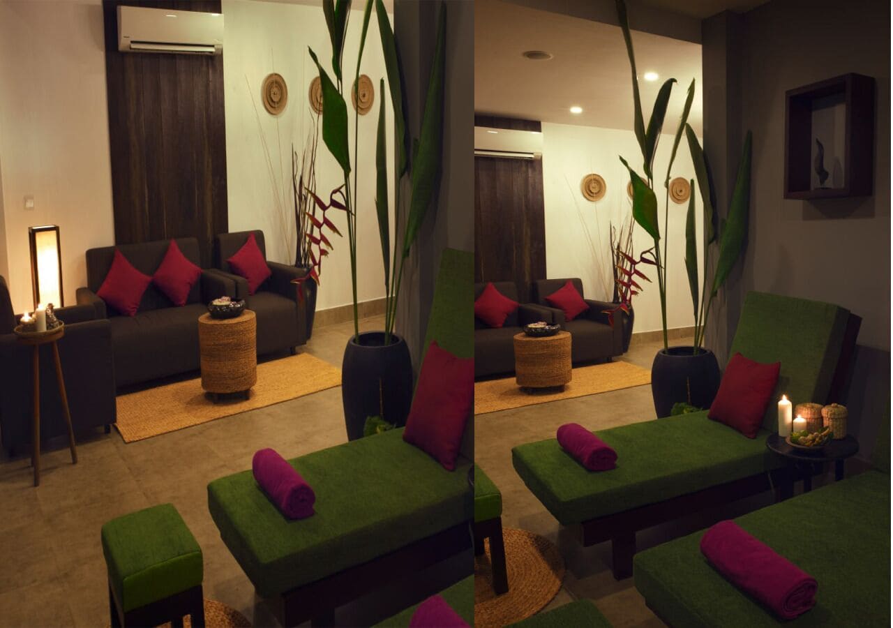 Couples treatment rooms, body treatments, hydrotherapy, aromatherapy