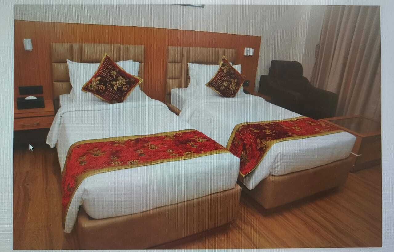 Premium Double Room, City View | In-room safe, desk, laptop workspace, blackout drapes