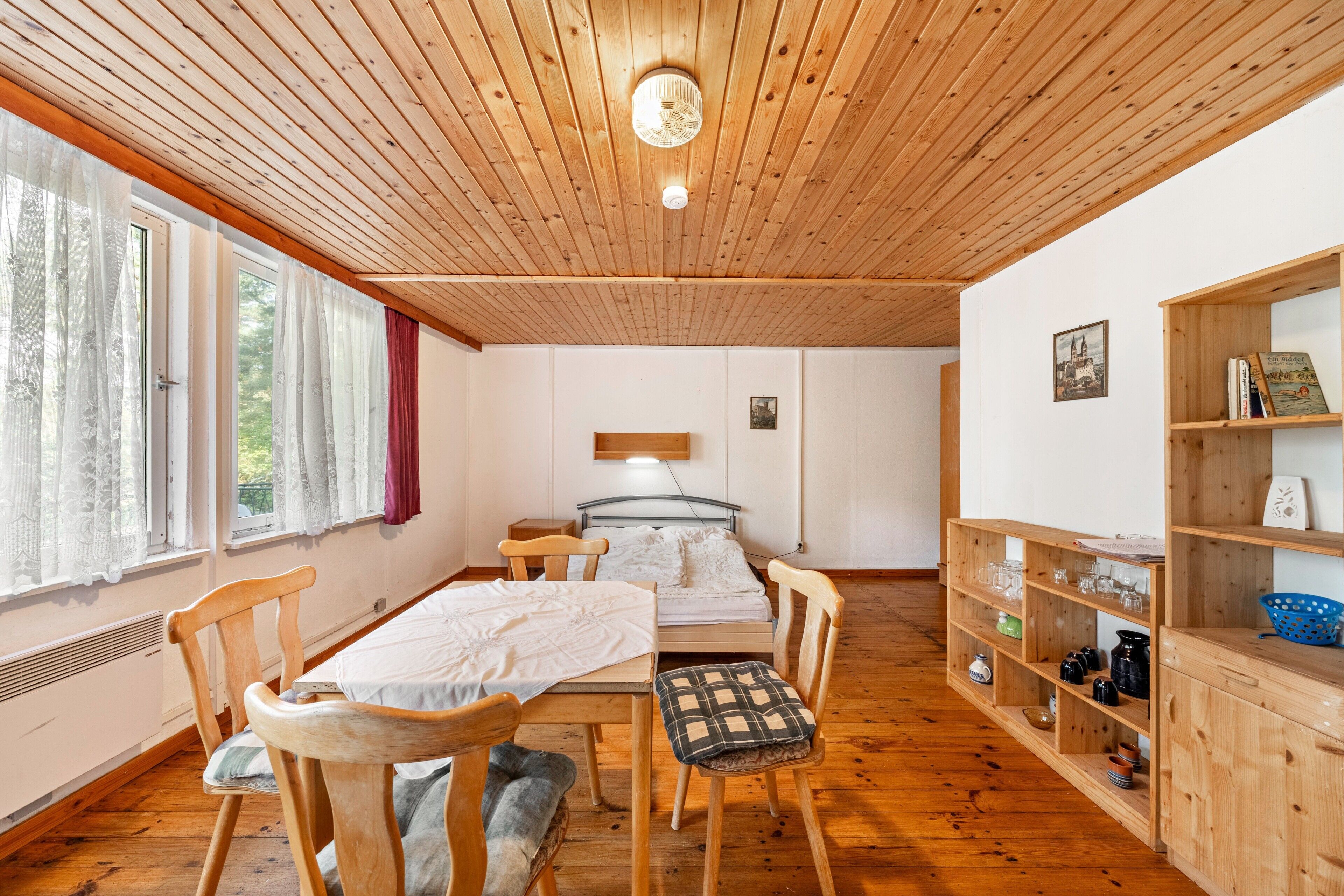 1 soverom og sengetøy