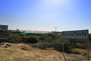Fachada de la propiedad
