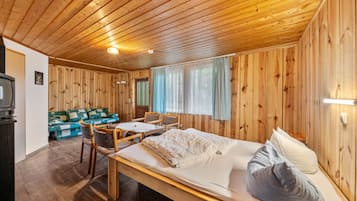 1 soverom og sengetøy