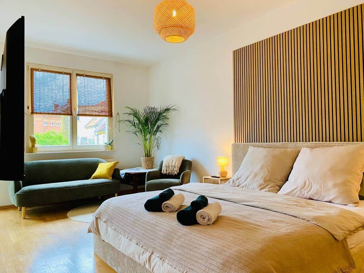 1 bedroom, iron/ironing board, WiFi, bed sheets