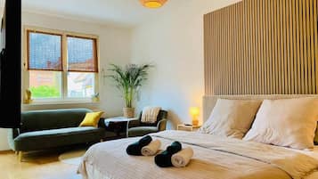 1 bedroom, iron/ironing board, WiFi, bed sheets