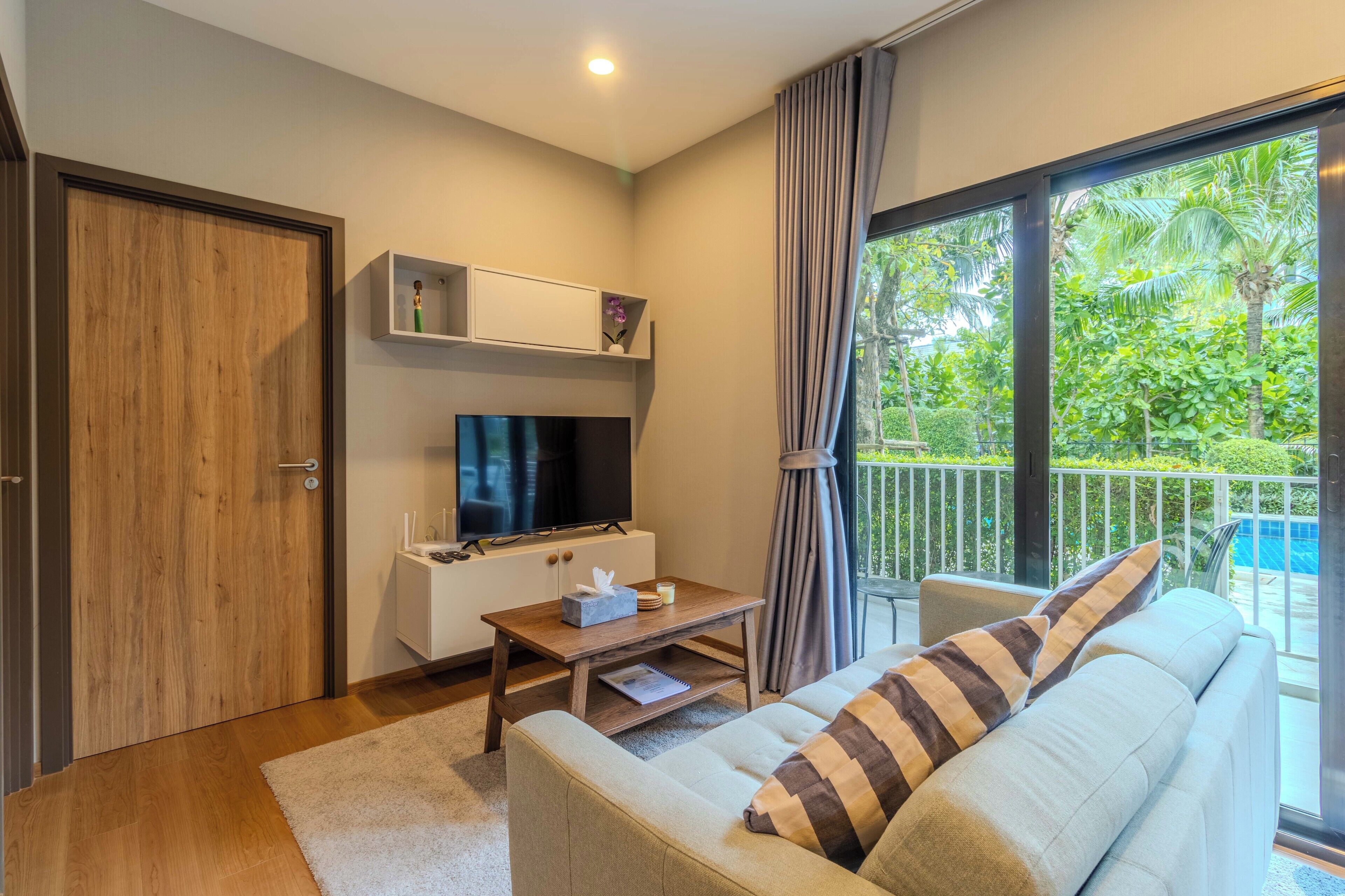 อพาร์ทเมนท์ | บริเวณนั่งเล่น