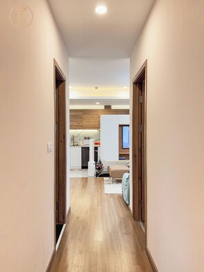 Premium Apartment, Balcony, River View | Blackout drapes, iron/ironing board, free WiFi, wheelchair access