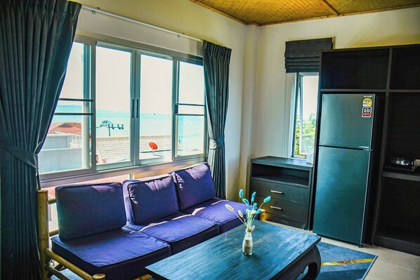 Appartement, 1 slaapkamer, roken | Woonkamer