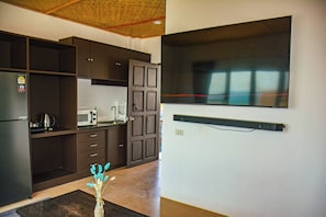 Apartment, 1 Bedroom, Smoking | Interior - Modern Rustic Seaview 1 Bedroom Retreat With Free Coworking (Ko Pha-ngan)