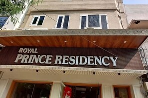 The exterior of the Royal Prince Residency with a prominent sign. - PRINCE RESIDENCY (Amritsar)