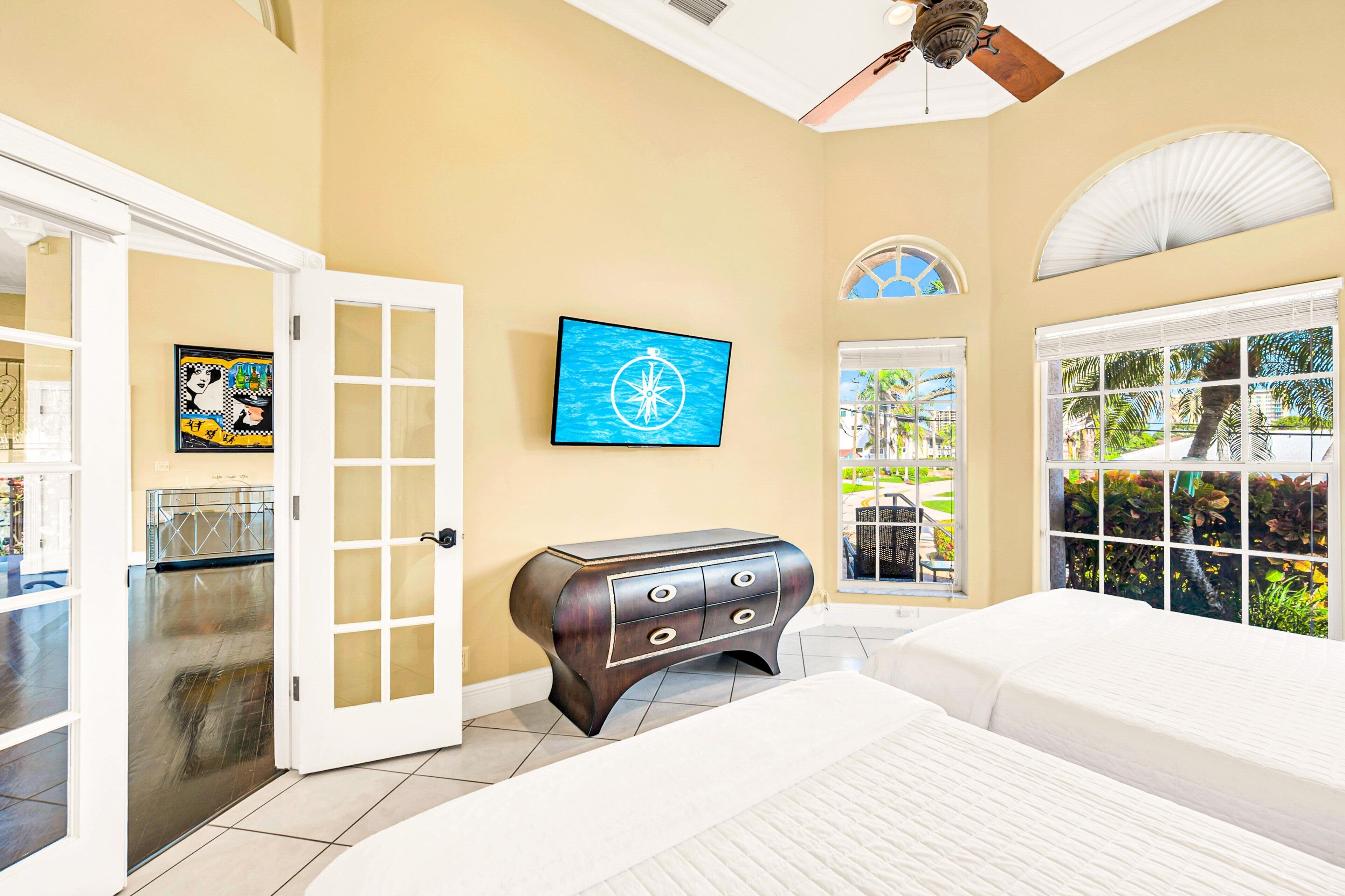 4 chambres, fer et planche à repasser, Wi-Fi gratuit, draps fournis