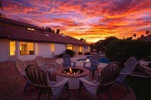 Et oppvarmet basseng