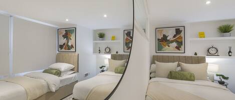 2 habitaciones, tabla de planchar con plancha y wifi gratis