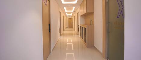 Deluxe-Doppel- oder -Zweibettzimmer | Wohnbereich