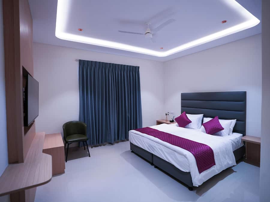 Quarto casal luxo | Fachada da propriedade